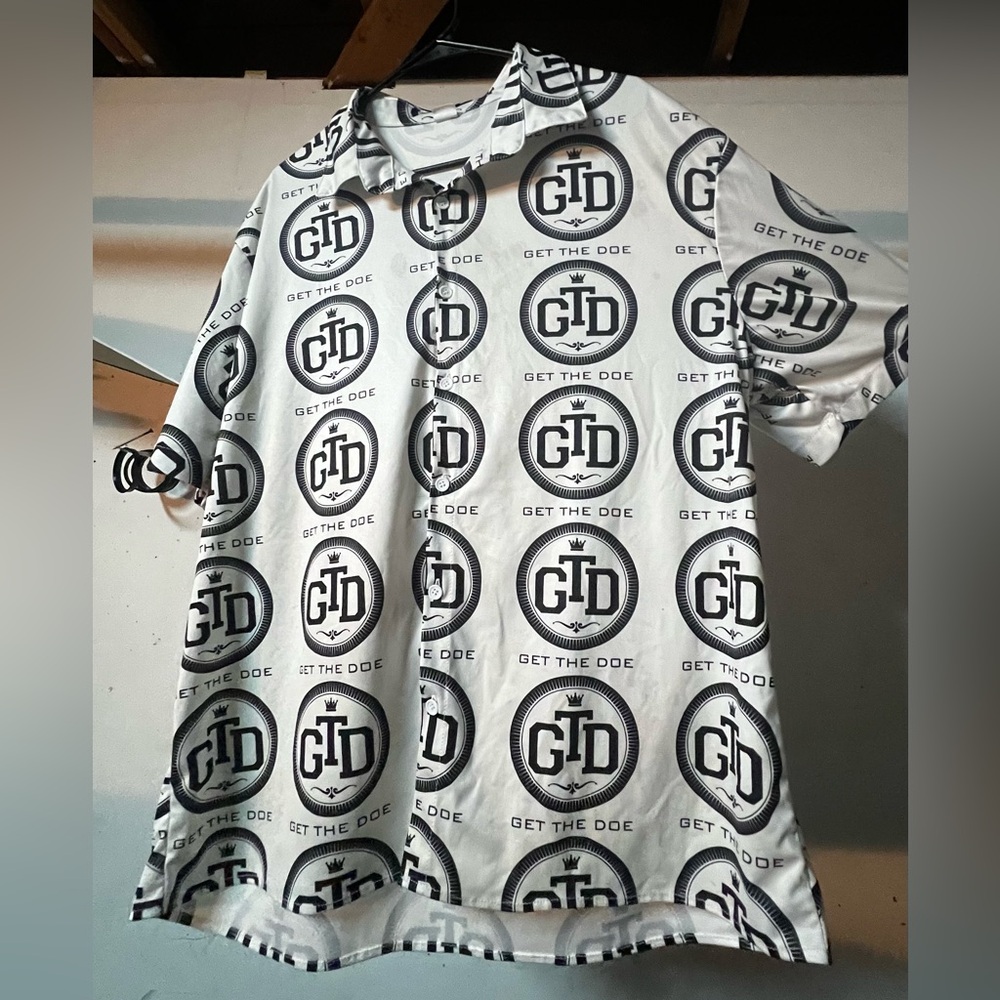 Get The Doe button up men’s shirt